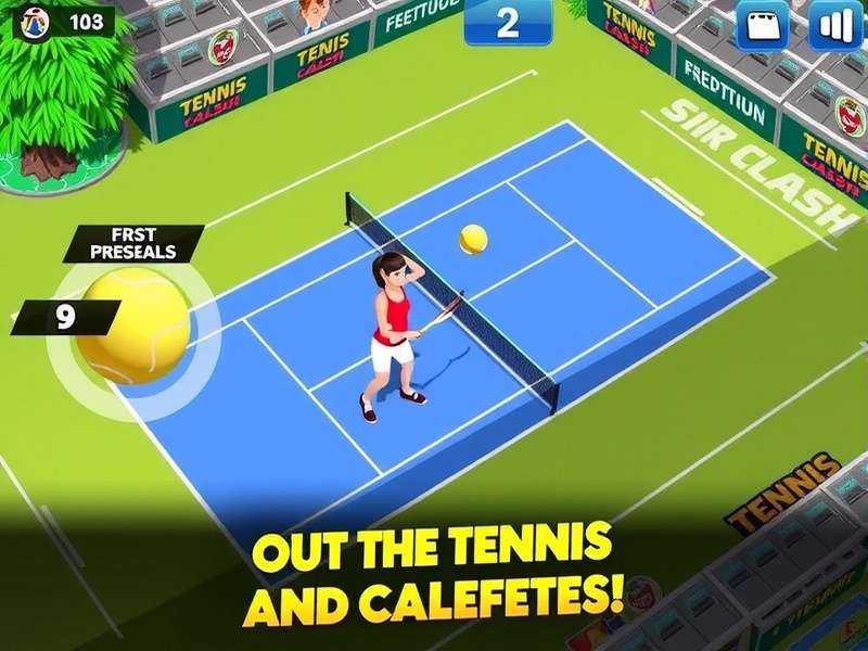 Tennis Star Clash Gameplay Screenshot